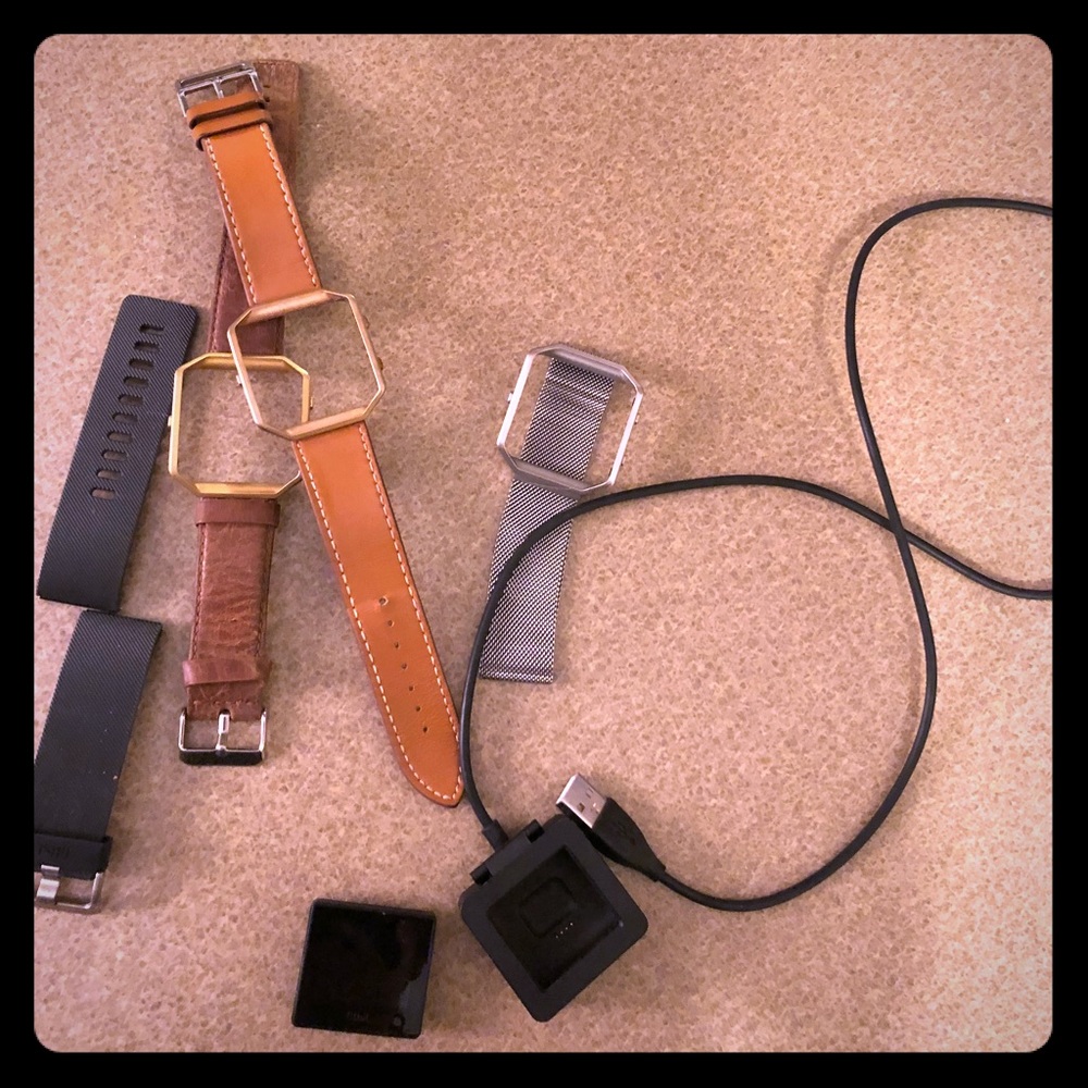 Fitbit Blaze with bands